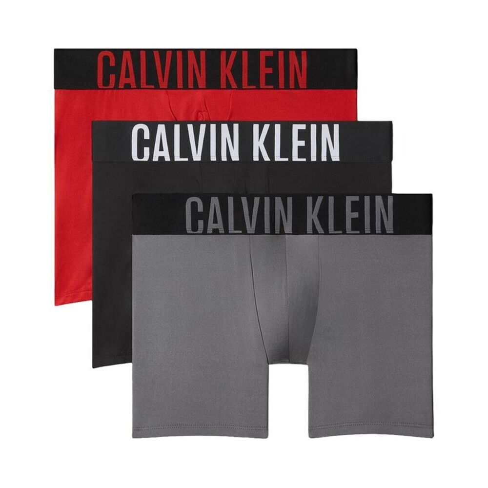 Calvin Klein Mens Boxer Brief 3-Pack, Multi
